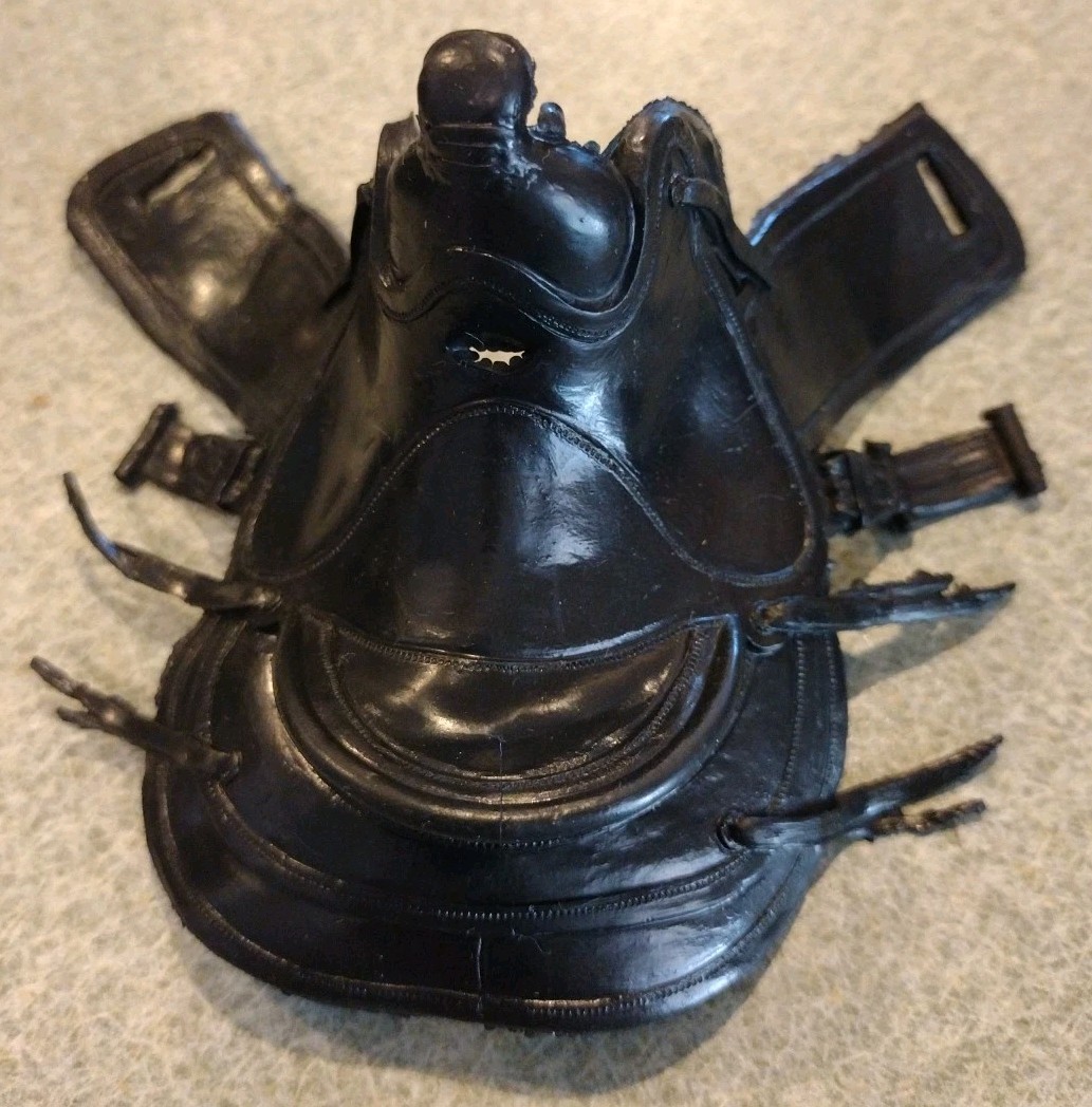 1960’s-70’s Marx Johnny West Black Saddle Good Cond