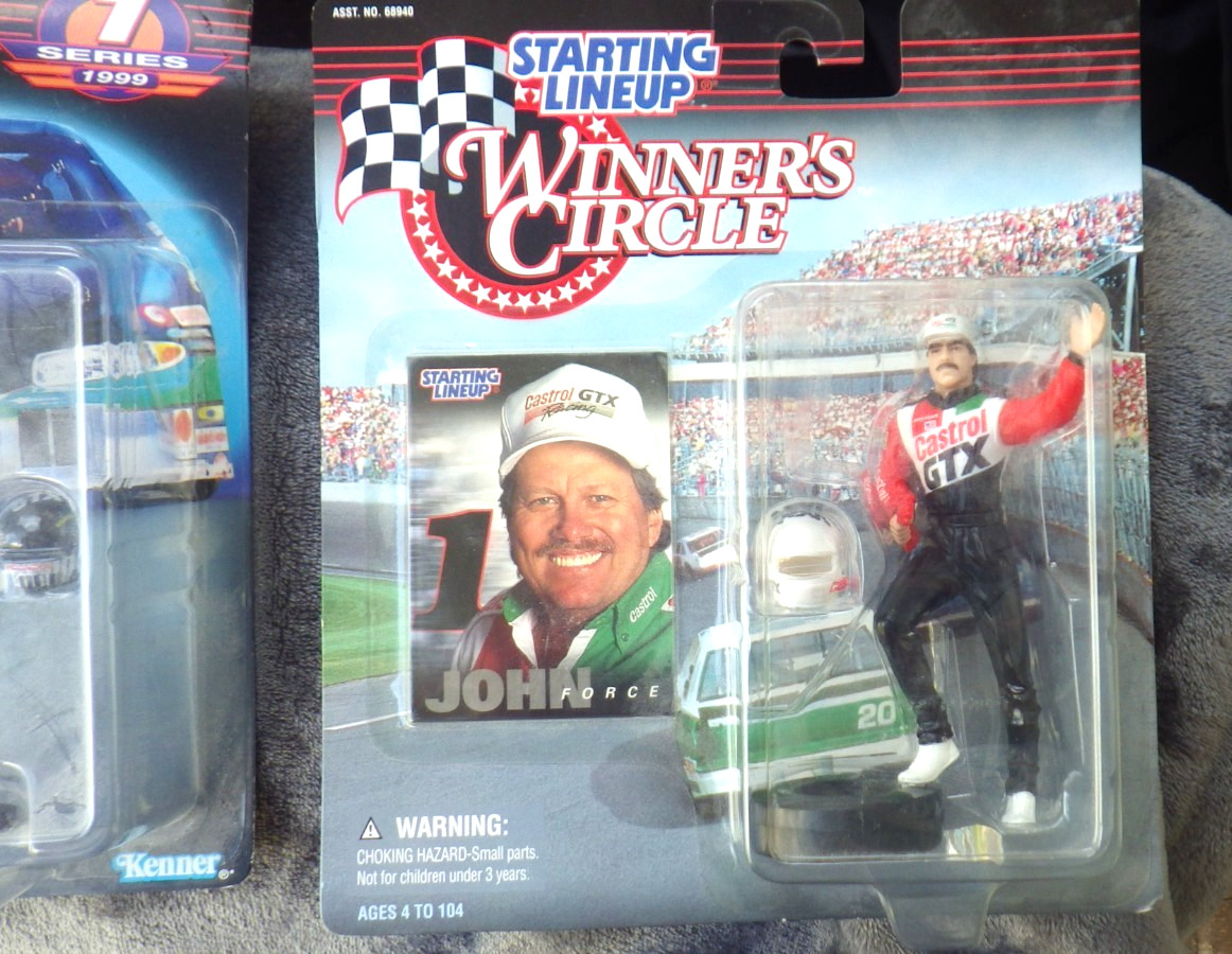 Vintage 1997 John Force, NHRA Winner’s Circle, Winner’s Circle Lot of 2 Sealed