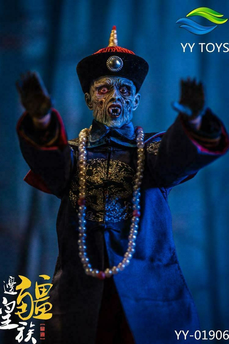 YY TOYS 01906 1/6 Uncle Zombie Frontier Royals Qing Dynasty Action Figure Toys
