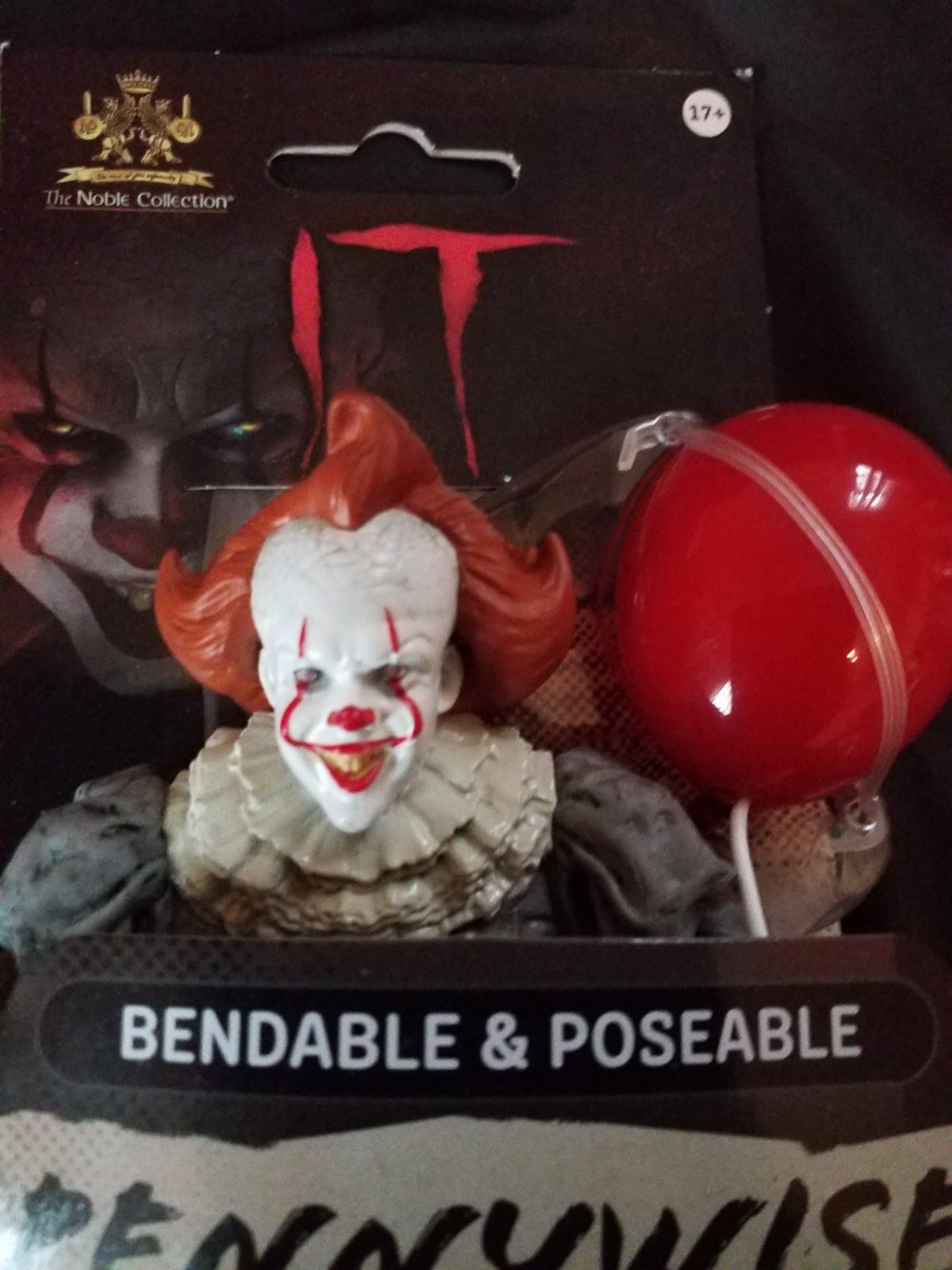 NOBLE COLLECTION BENDYFIGS – STEPHEN KING IT 2 PENNYWISE FIGURE