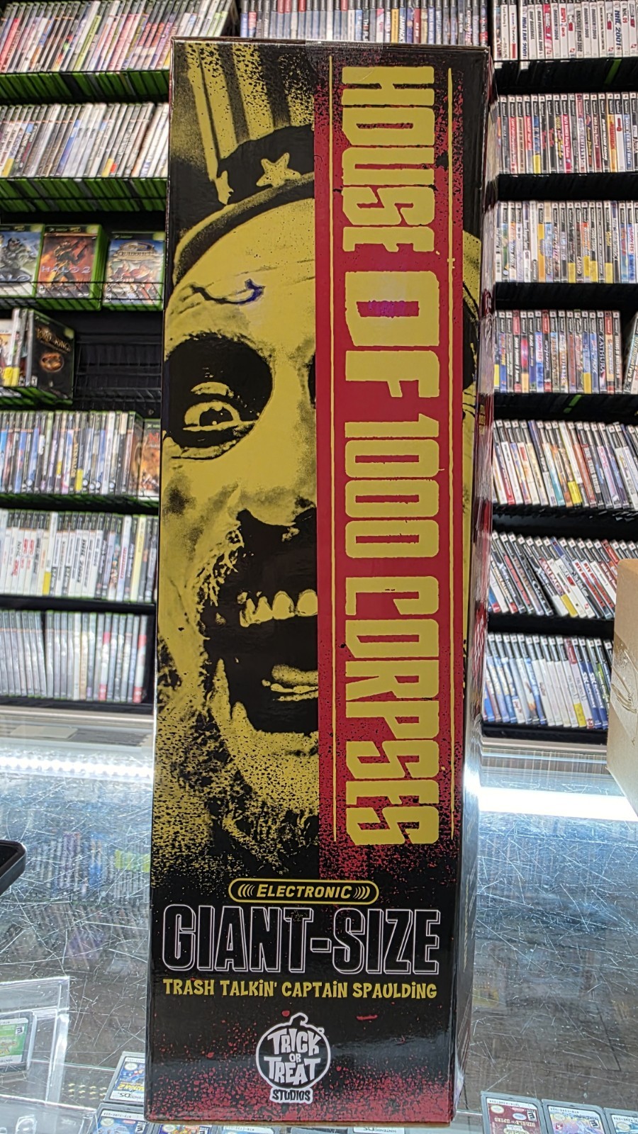 *In Hand* House of 1000 Corpses – Giant-Size Trash Talkin’ Capt. Spaulding TOT