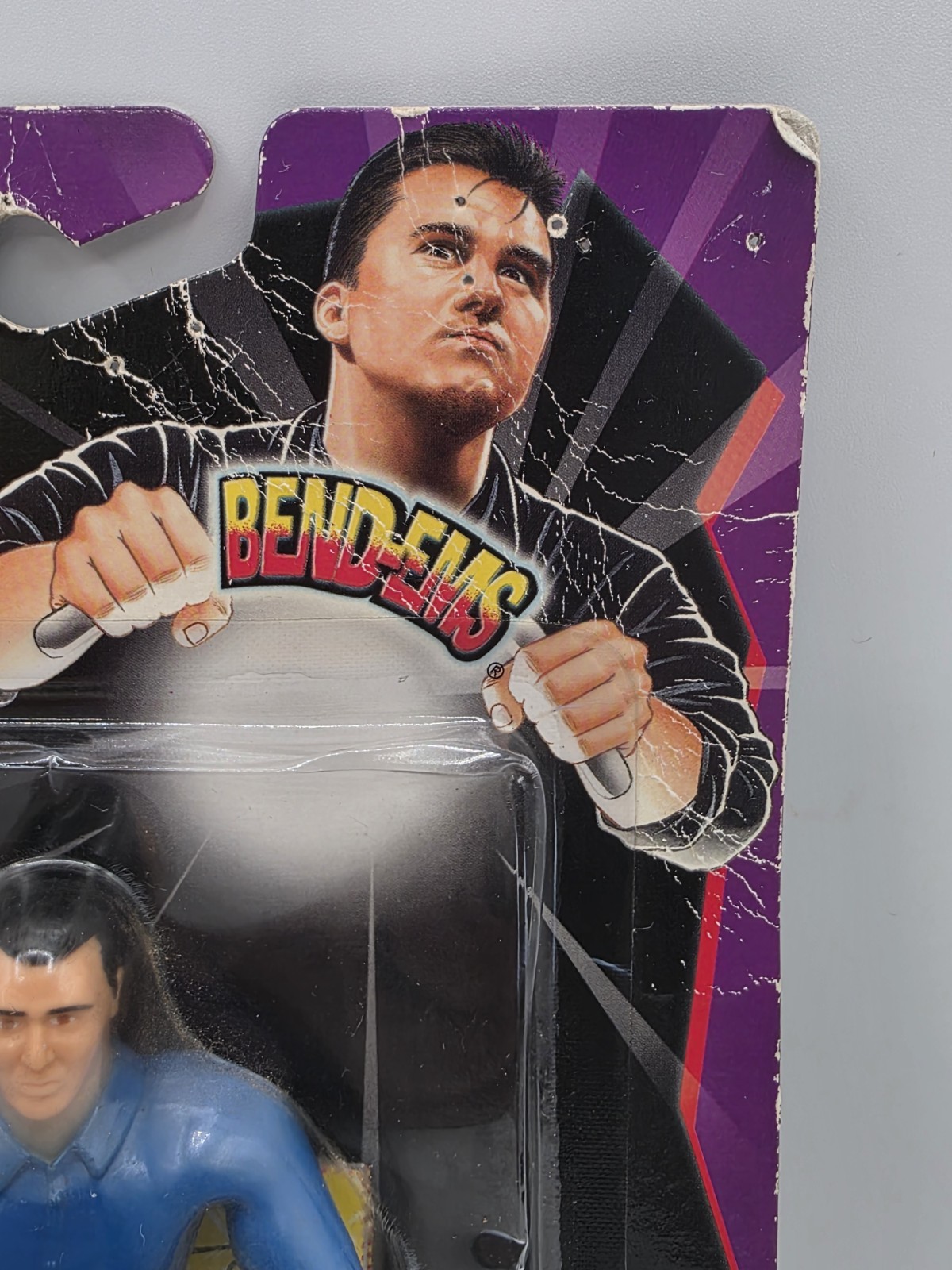 ​WWF Shane McMahon Bend-Ems Series XI 1999 Justoys Vintage Figure