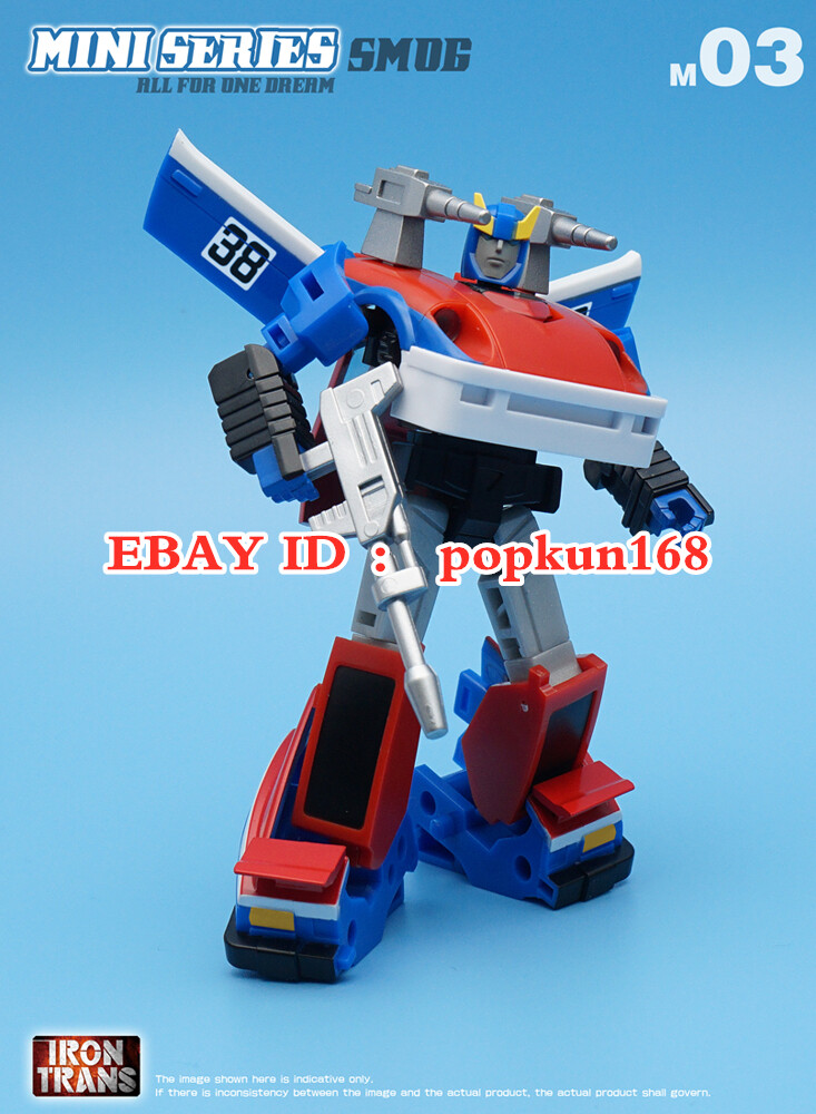 New Smokescreen Autobot G1 Iron Trans M-03 Action Figure Robot Toys In Stock