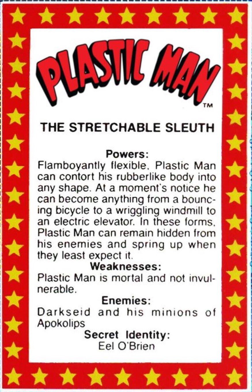Super Powers Plastic Man 3D Custom figure – Unpainted Kit