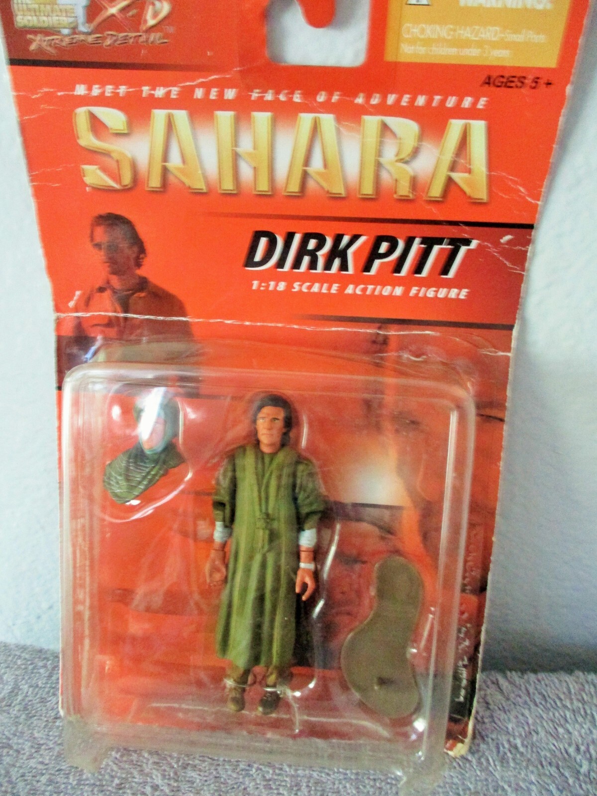 RARE 1:18 21st Century Toys Ultimate Soldier sahara dirk pitt matthew mcconaughe