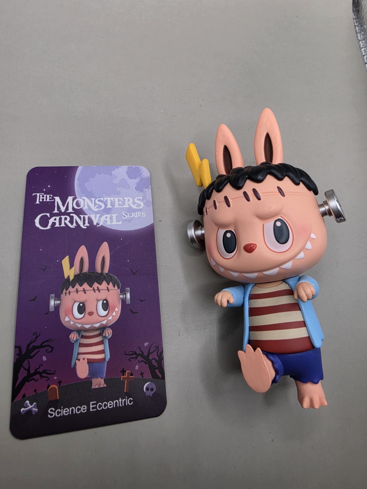 Pop mart the monsters carnival series Labubu science eccentric