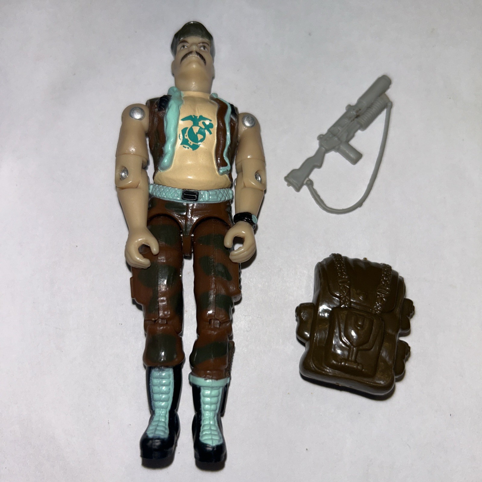 1997 HASBRO GI JOE GUNG-HO v6 SLUGGER FIGURE Tight No Cracks R