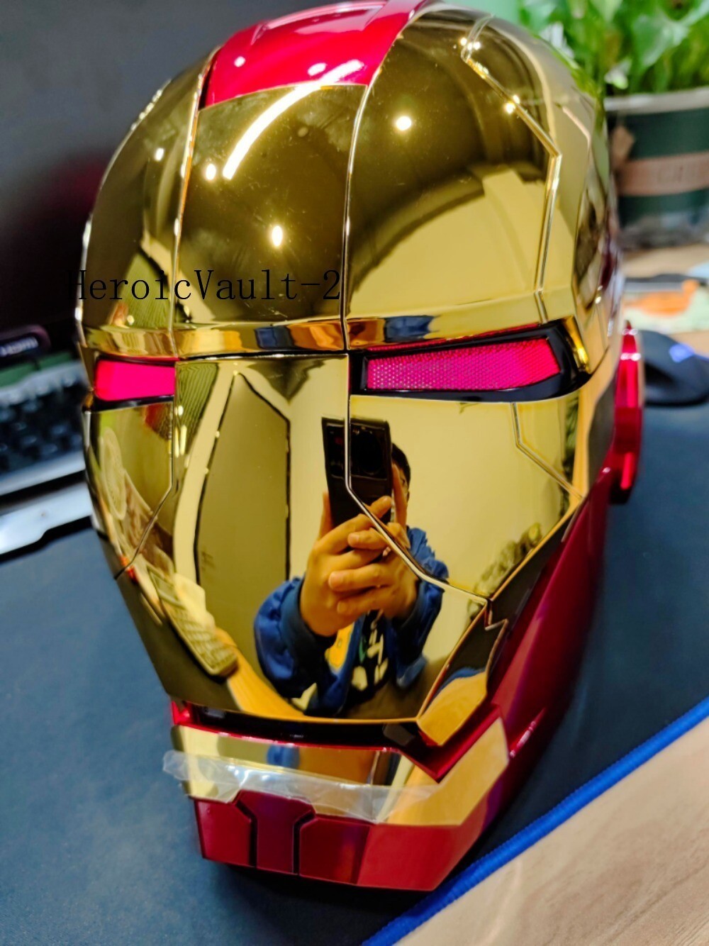 IN STOCK !!! AUTOKING Iron Man Helmet MK5 Electronic Voice Activated Open&Close