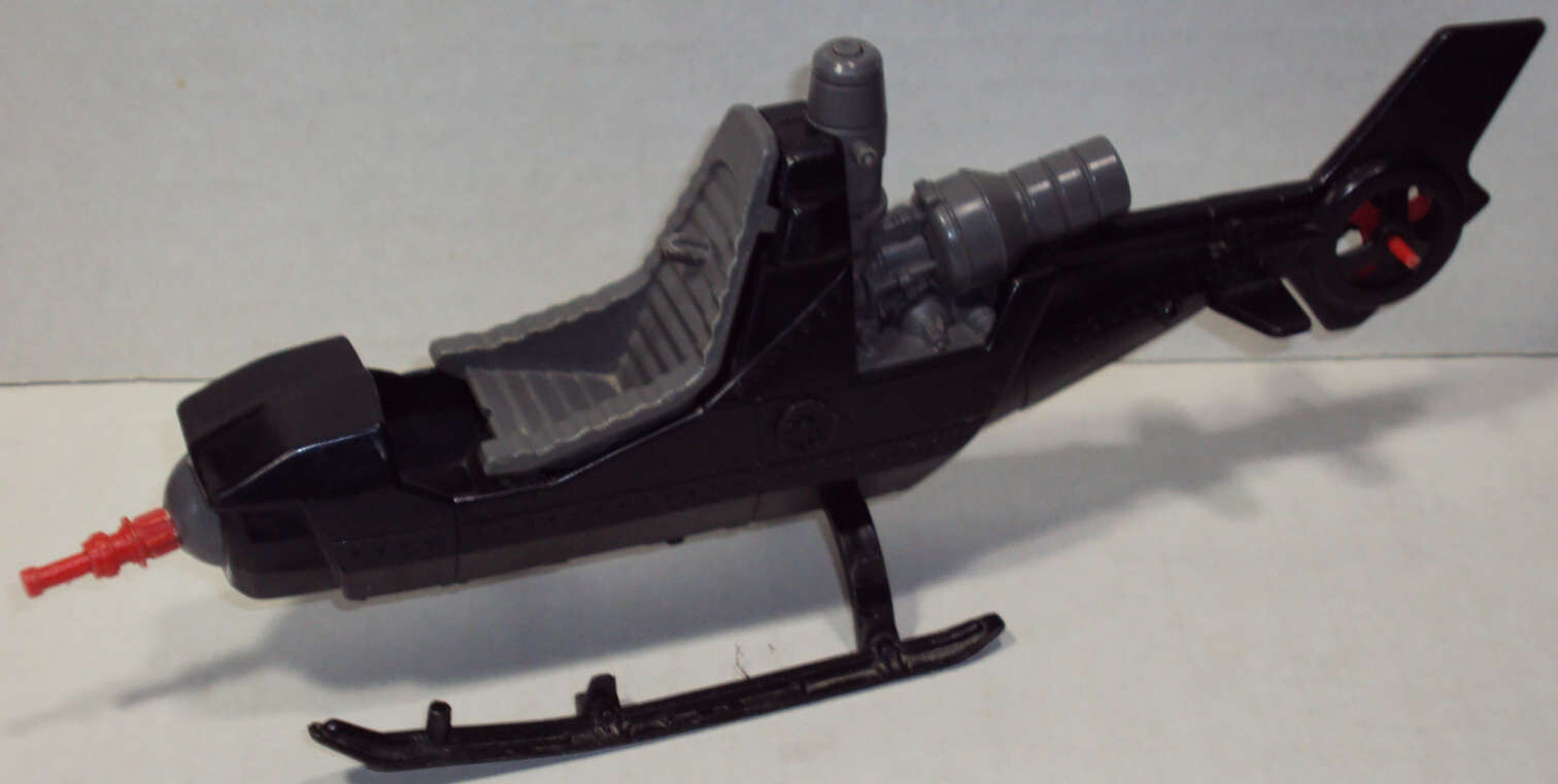 1983 Hasbro GI Joe Cobra FANG Helicopter Incomplete Broken