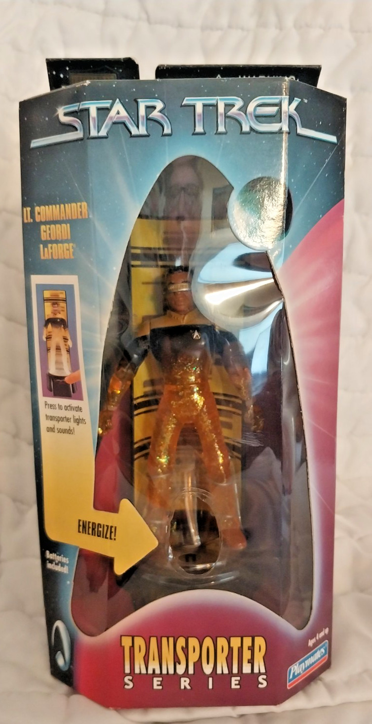 Star Trek Geordi LaForge Transporter Series LT. Commander 1998 Playmate