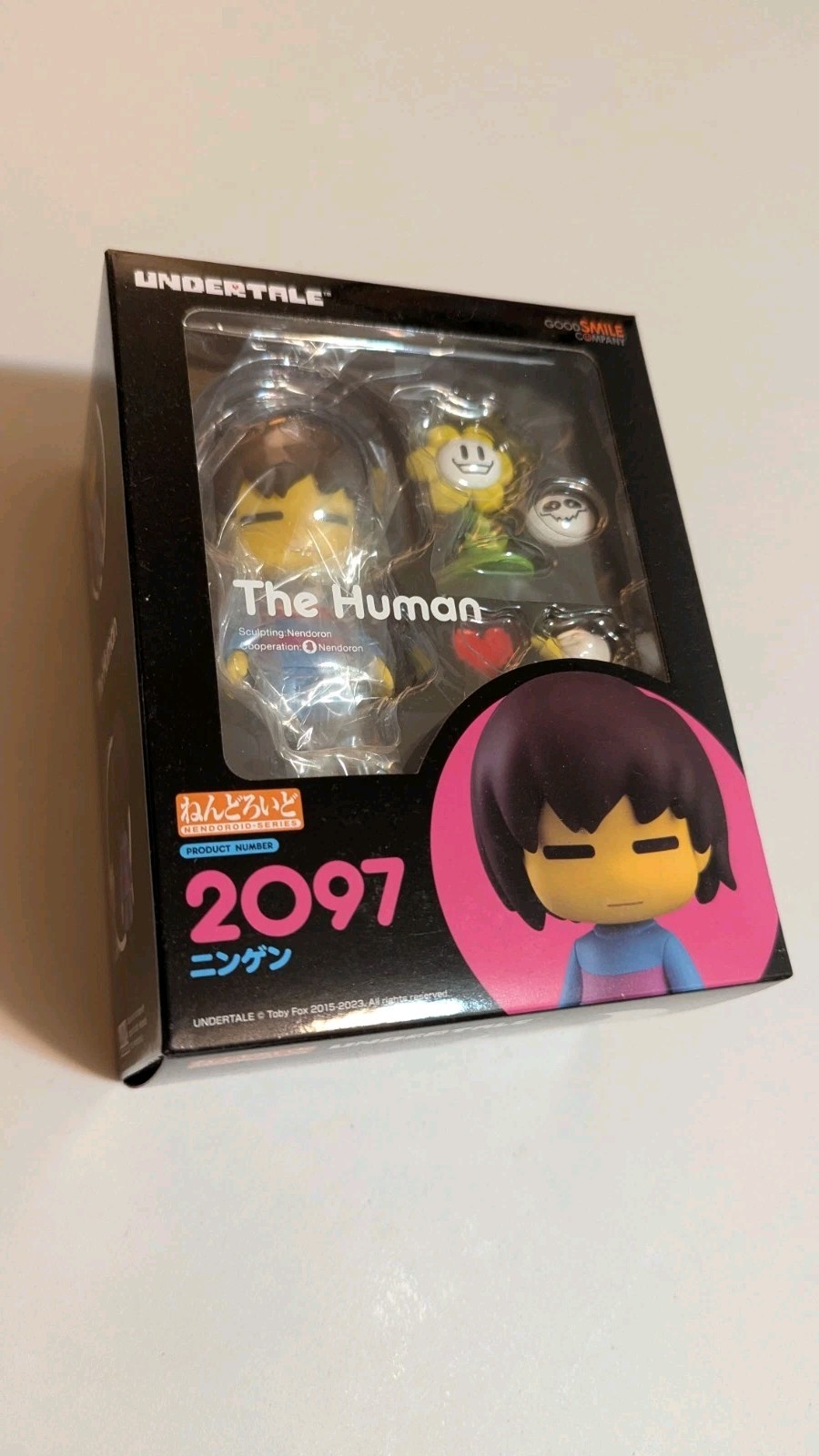 Undertale Human Frisk Nendoroid #2097 NEW Unopened Authentic US Seller