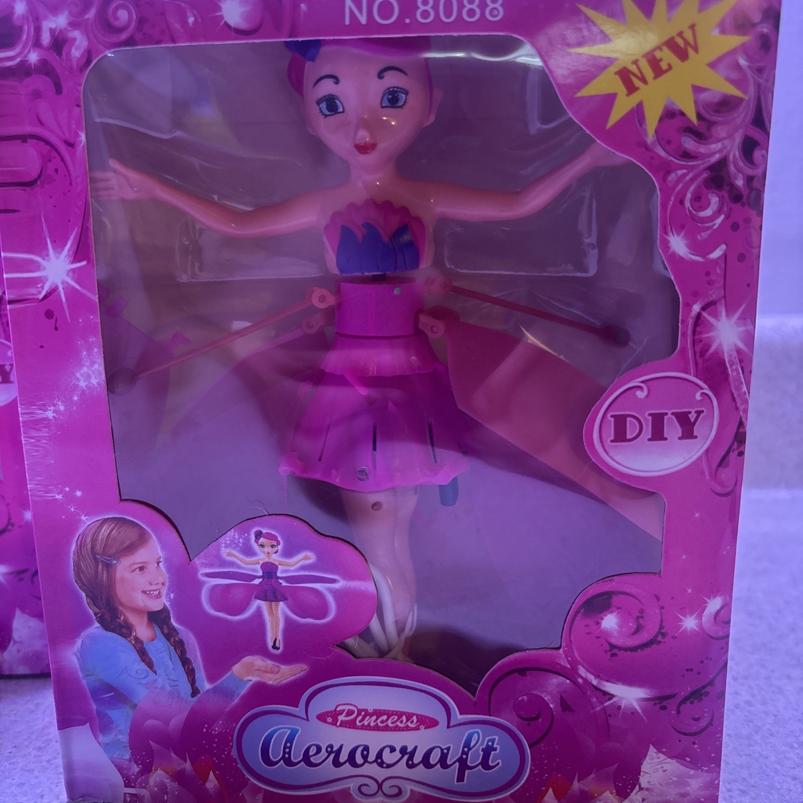 Pink Doll | Character Flying Drone Toy