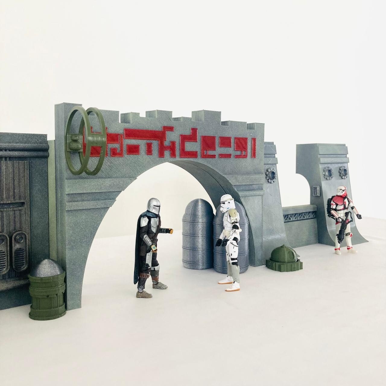 Jedha City Shelf Diorama Parts for 3.75″ & 6″ Fig. Diorama (1:18 & 1:12 scales)