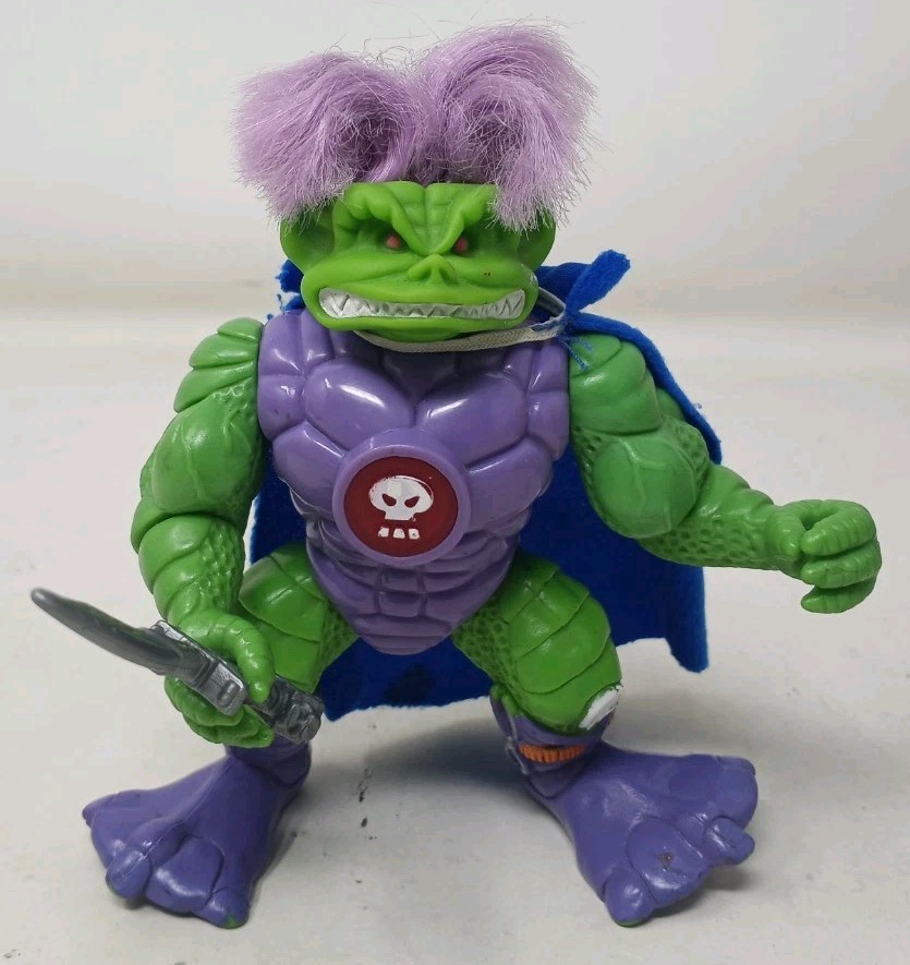 Vintage 1992 Ace Novelty Stone Protectors Zok Evil Leader Action Figure