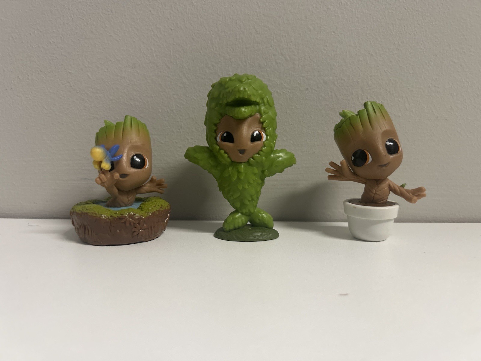 Baby Groot Guardian Of The Galaxy Figures Lot Of 3