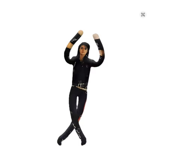 Michael Jackson Cosplay Doll Plush Stuffed Figure Abstract Joint Mobility Toy US