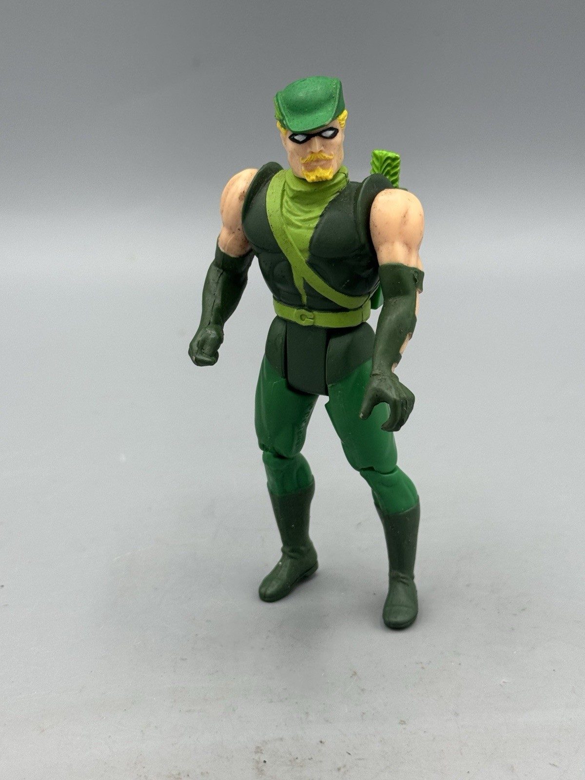 Vtg kenner Super Powers GREEN ARROW original 1985 DC Comics Action Figure