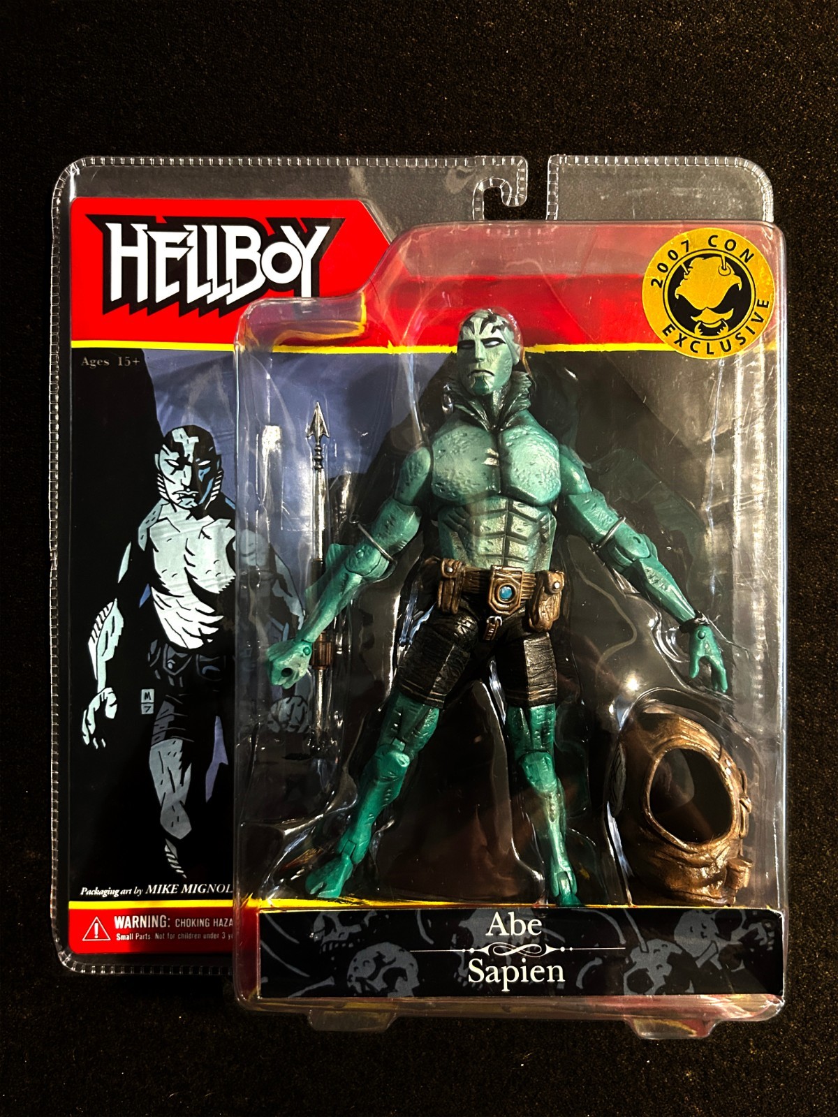 Abe Sapien – Mezco Comic Hellboy – RARE 2007 SDCC Exclusive – Brand New – Sealed