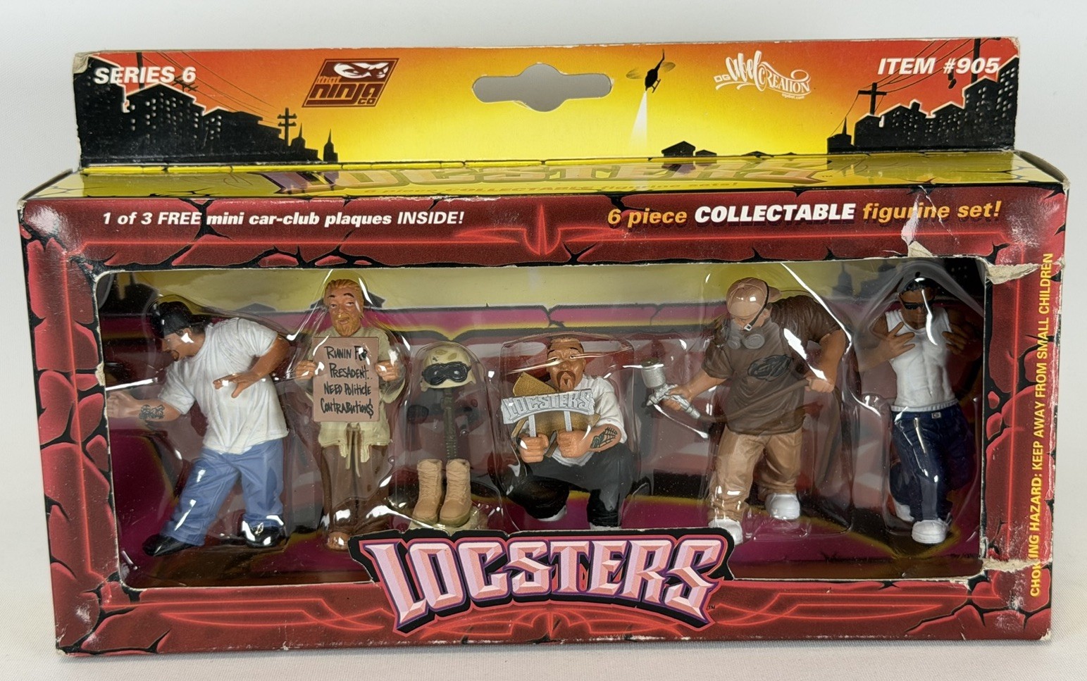 HOMIES SERIES 6 – LOCSTERS ACTION FIGURE SET *NEW*