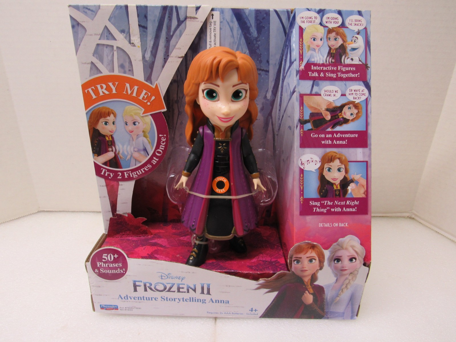 Disney Frozen II Adventure Storytelling Anna 50+ Phrases And Sounds BRAND NEW