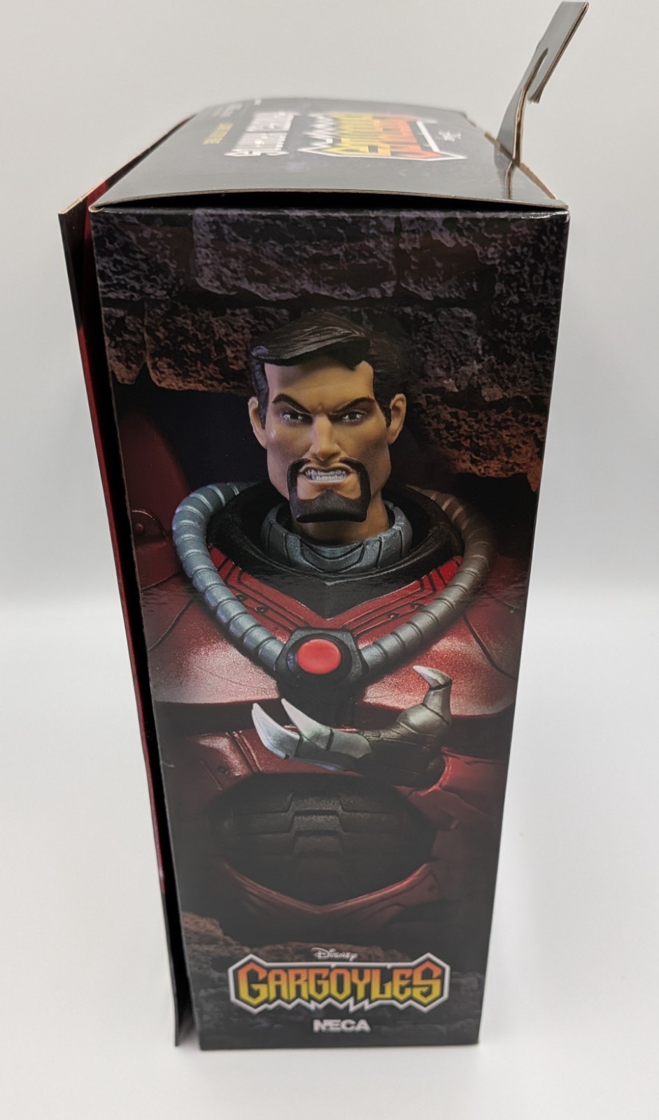 NECA Gargoyles Ultimate Armored David Xanatos Action Figure – New in Box 8″