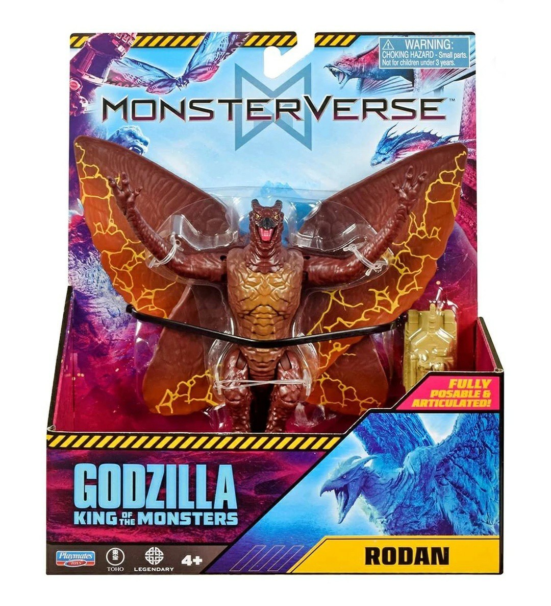 MONSTERVERSE GODZILLA KING OF THE MONSTERS RODAN 6″ FIGURE PLAYMATES TOYS NEW