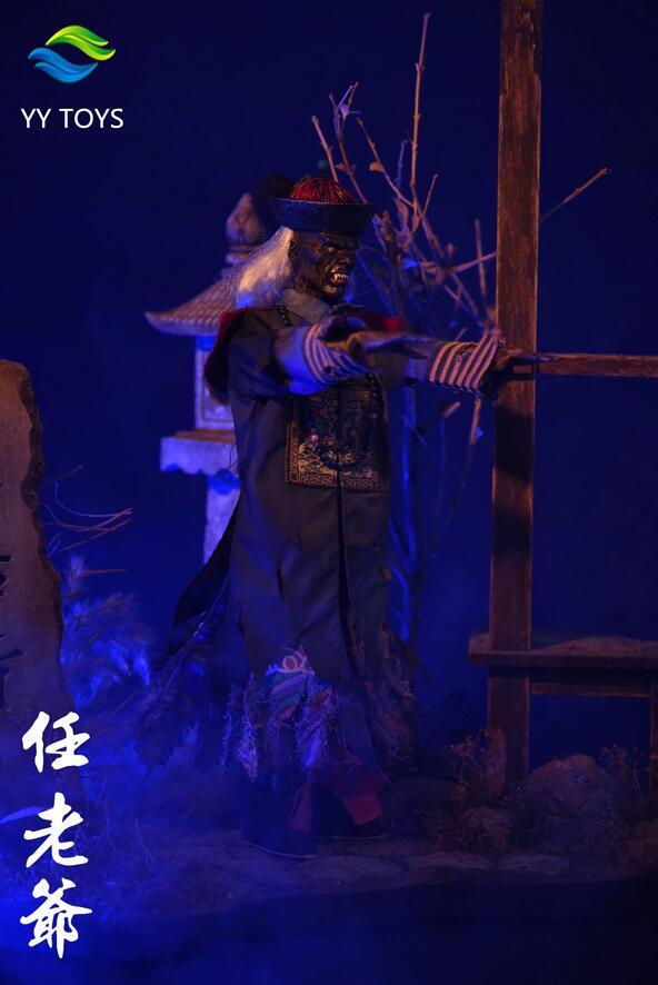 YY TOYS Mr. Vampire Mr. Ren Corpse 12in Action Figure Collectible Doll Model