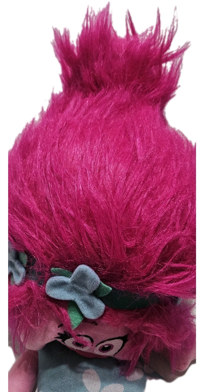 DreamWorks Trolls Pink Poppy 14″ inches Plush Doll 2018