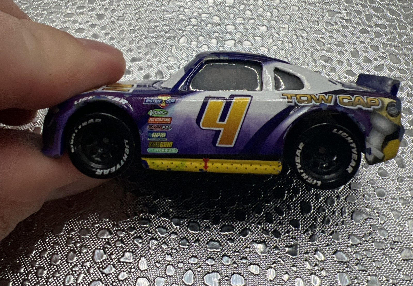 2008 Mattel Disney Pixar World of Cars #4 Jack DePost (Tow Cap) Diecast