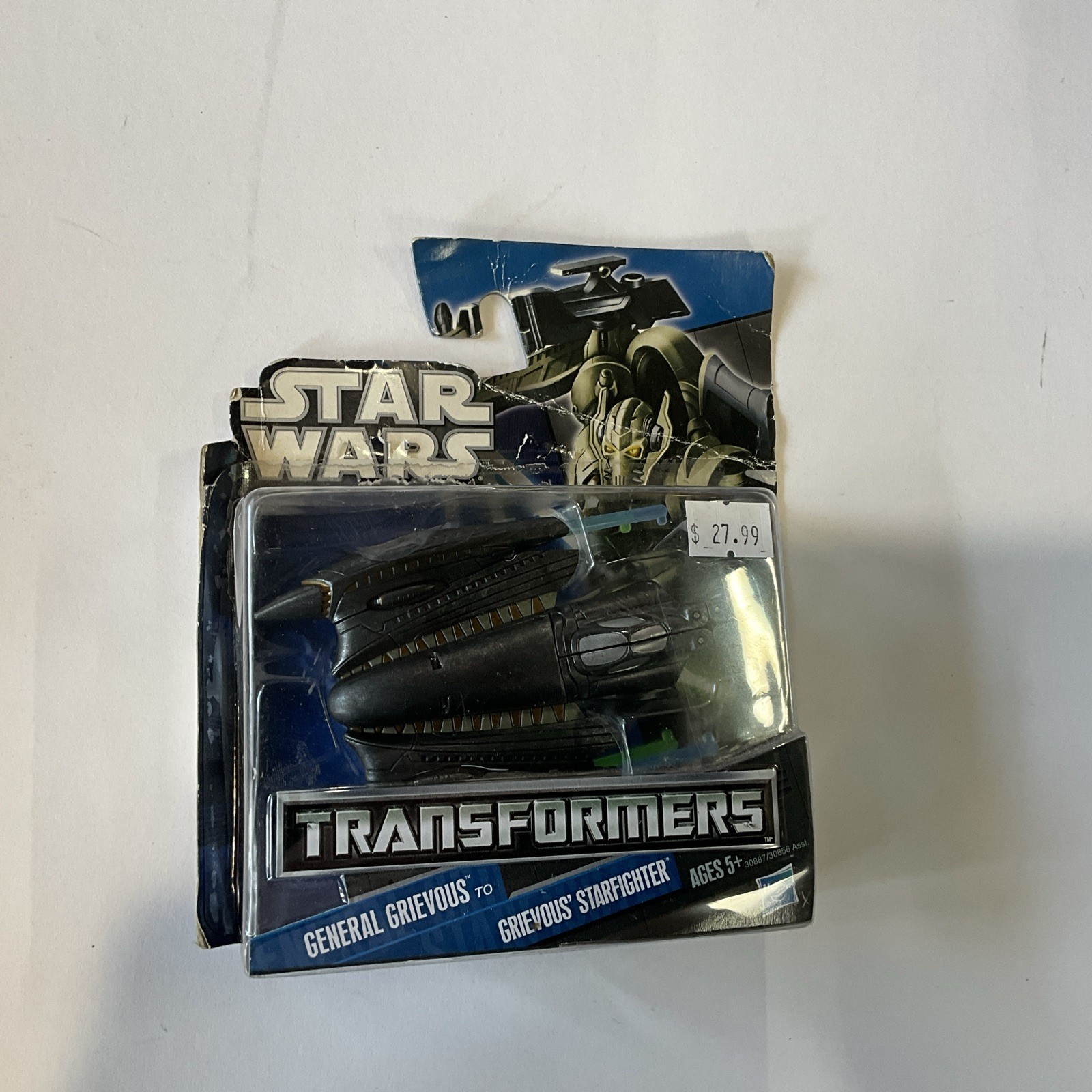 Star Wars Transformers General Grievous To Grievous’ Starfighter SEALED