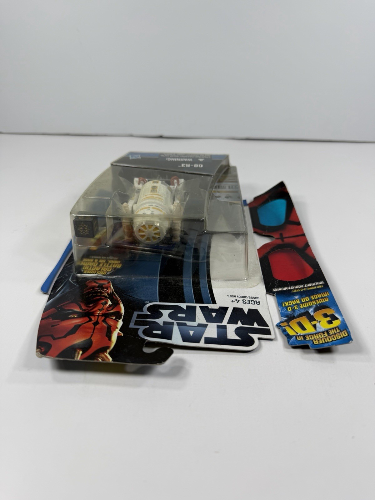 Star Wars Discover The Force 3D Glasses C8-R3 Figure Vintage 2.75 Inches NEW