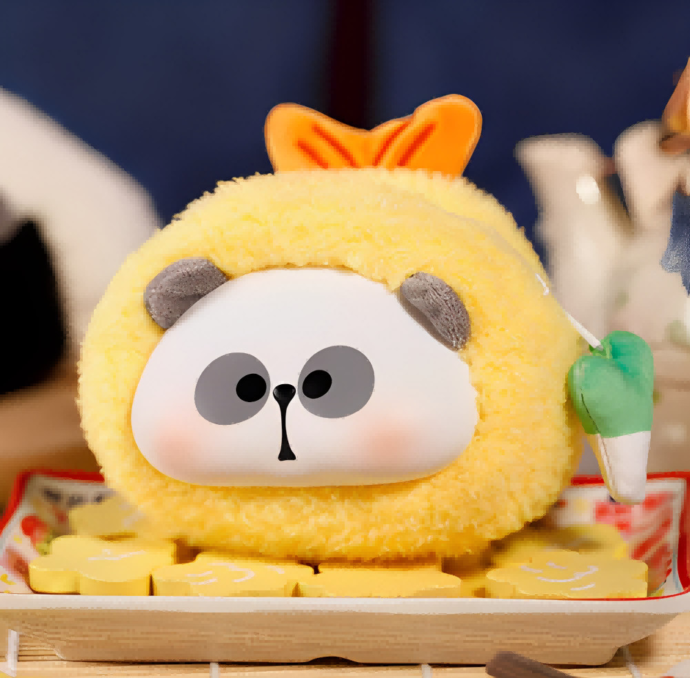 TOYCITY Mr.PA What To Eat Today Series Plush Kit CRISPY TEMPURA Box Art Kit Gift
