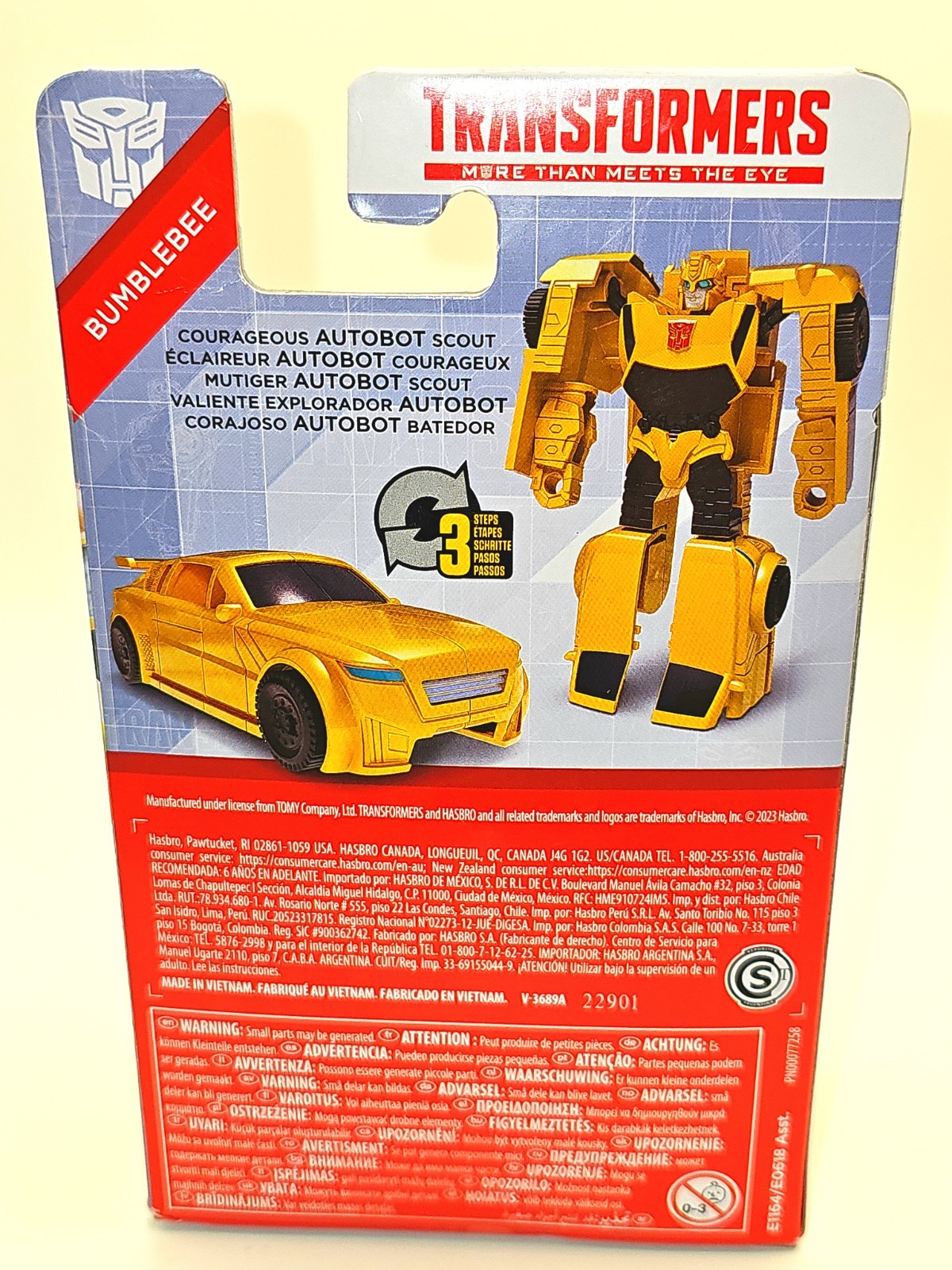 Transformers Bumblebee Action Figure Hasbro Robot Enhanced Collectible GiftAge6+