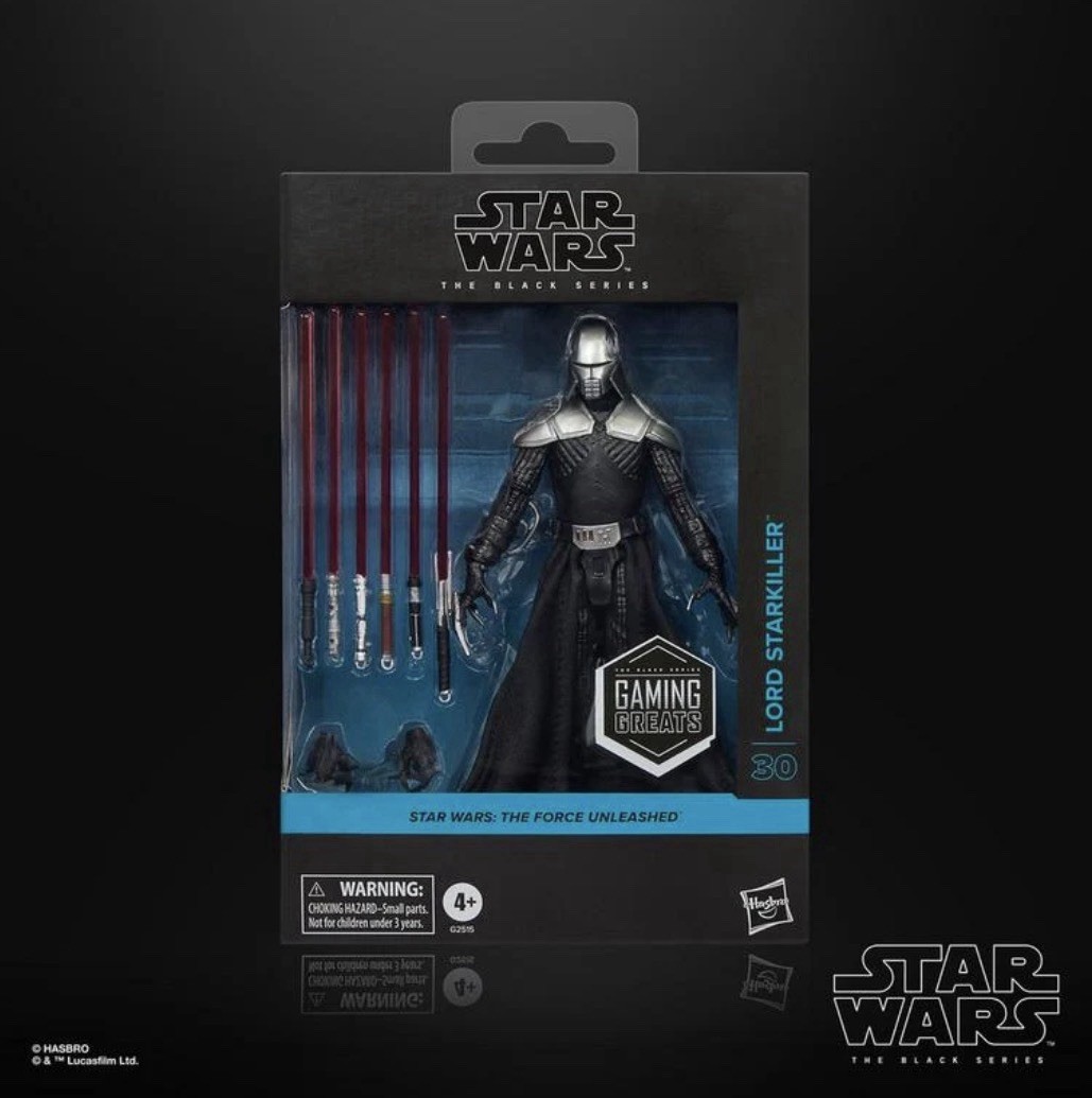 Star Wars: The Force Unleashed Hasbro 2025 The Black Series (LORD STARKILLER) 4+