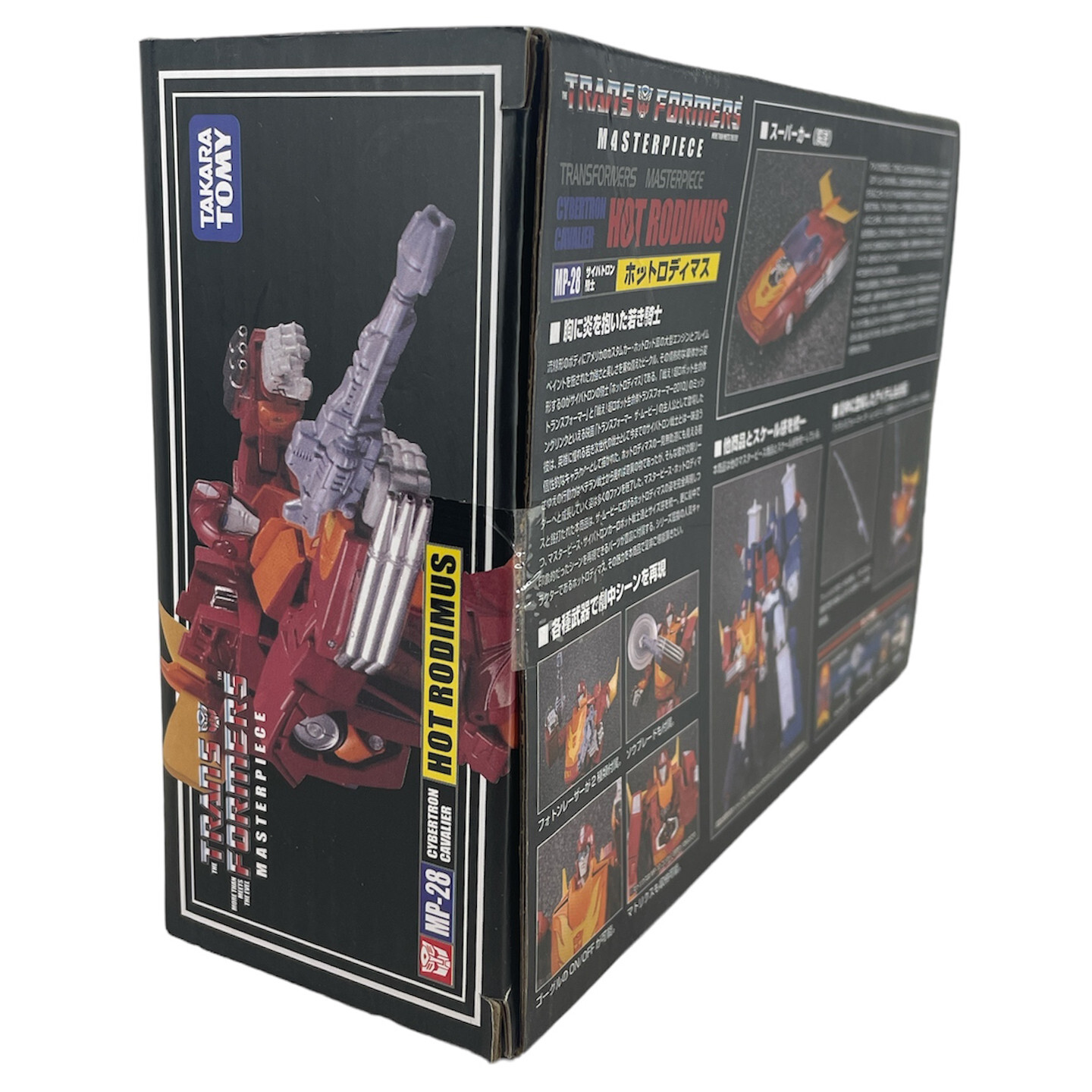 Transformers Masterpiece MP-28 Hot Rodimus Action Figure Takara Tomy – Open Box
