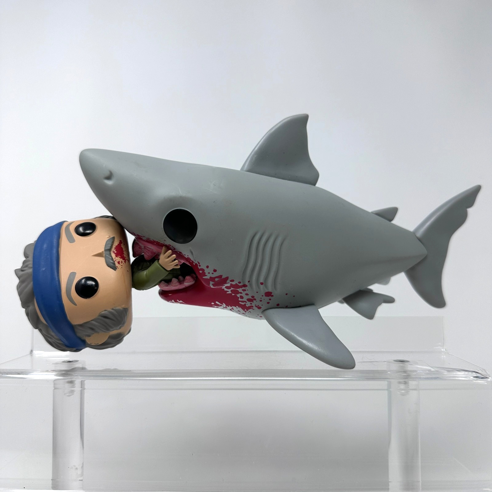 Funko Pop Jaws Biting Quint Figure 760 Man Eating Shark Vinyl Figurine 10″ HTF