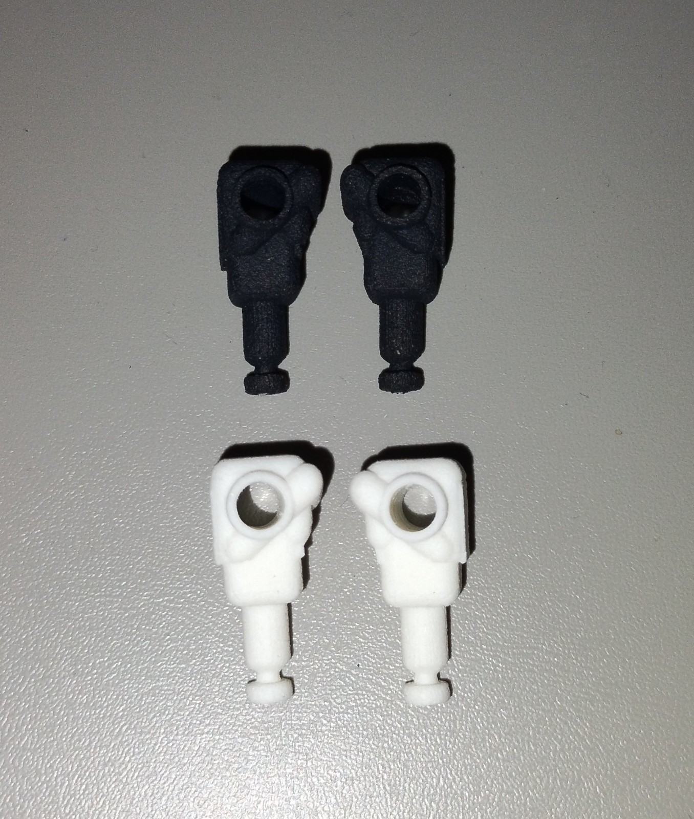 Custom Micronauts Fists For Baron Karza and Force Commander 5mm Grip Nylon New