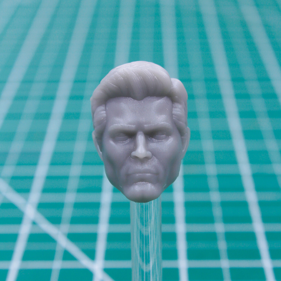 Custom Resin Tyler head cast 7 in. scale 1:10 Superman & Lois McFarlane
