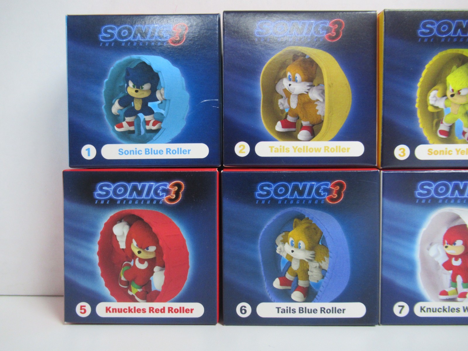 McDonald’s Sonic the Hedgehog Happy Meal Complete Set Of 8