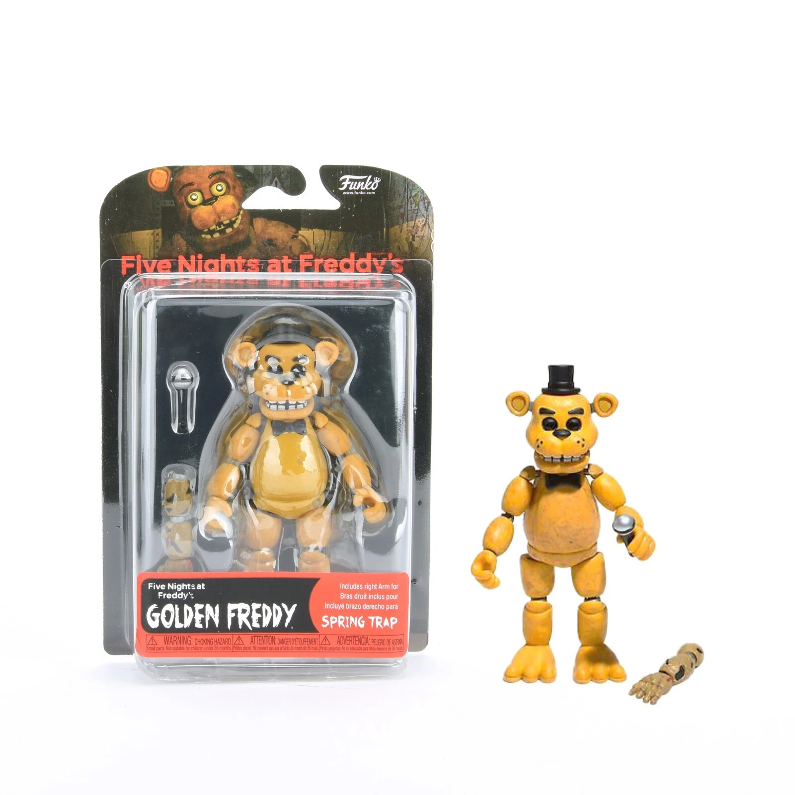 Spring Trap Five Nights At Freddy Bonnie Chica Golden Foxy 5″Action Figure