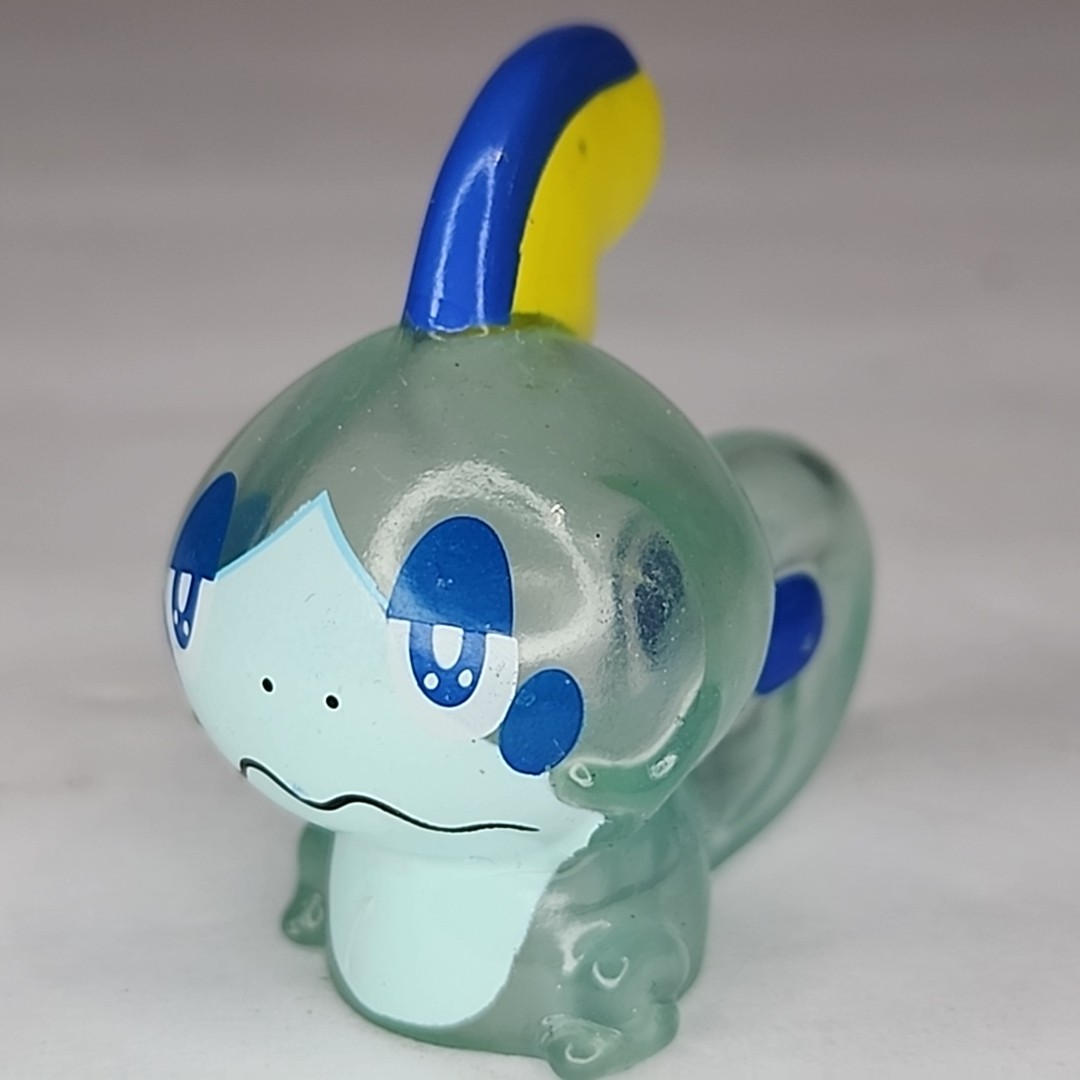 Pokemon Mister Donut Series 2″ Sobble Clear Mini Figure Finger Puppet Nintendo