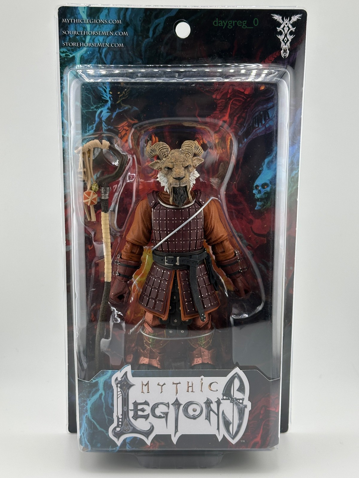 Mythic Legions Krotos Four Horseman – New In Box