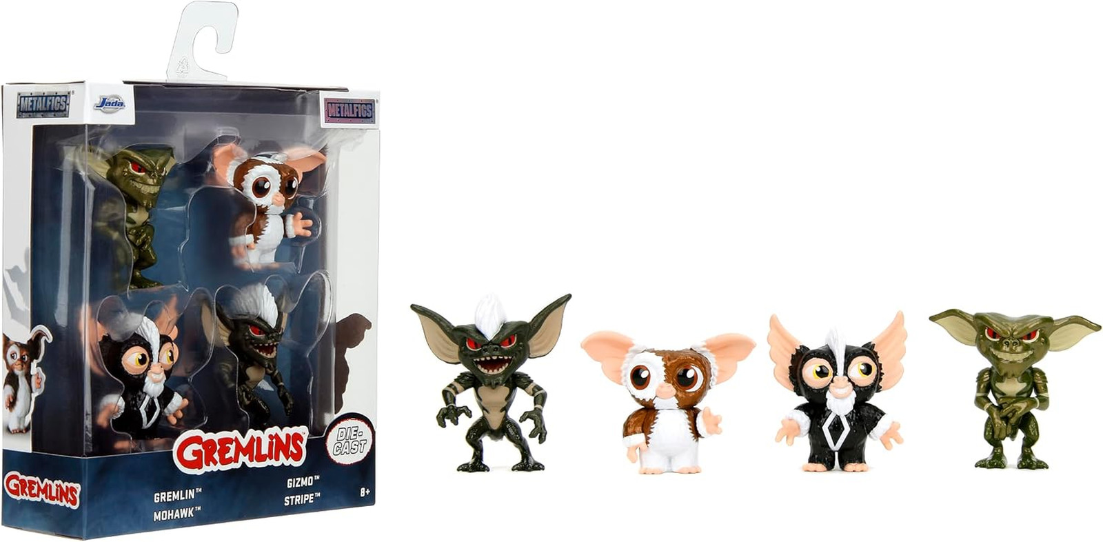 Jada Gremlins 2.5″ 4-Pack Die-Cast Figures, Toys for Kids and Adults
