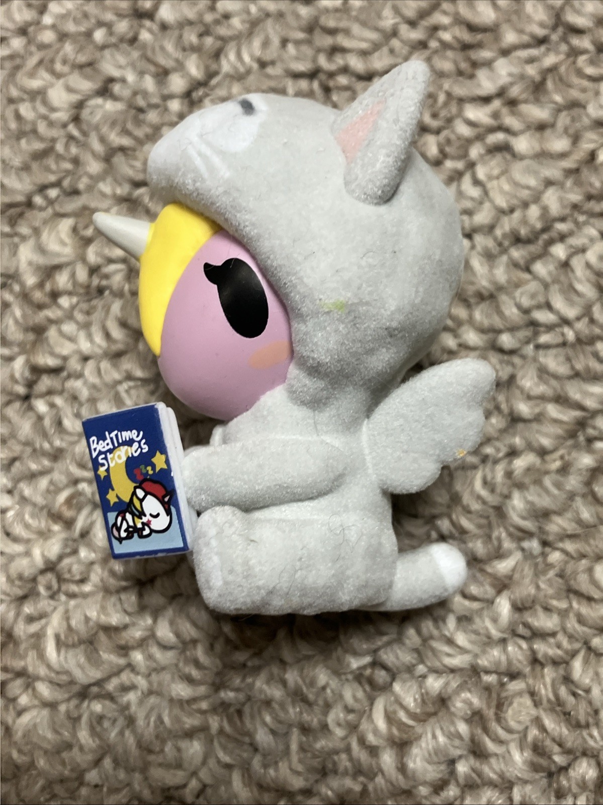Tokidoki Mel Unicorn Arcane Mermaid Unicorn Flocked Kitty Bedtime Story Lot of 3