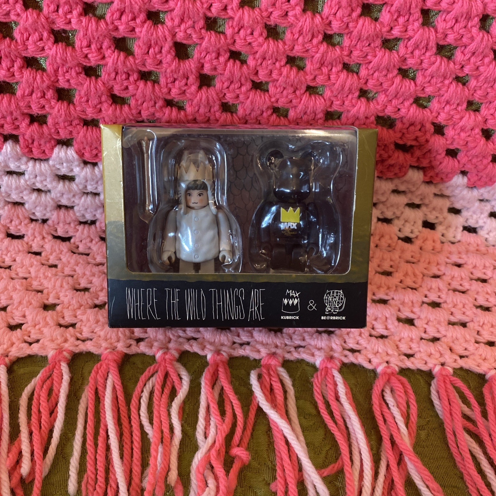 Kubrick Bearbrick 100% Where The Wild Things Are New RARE 2009 HTF TOY Jonze MAX