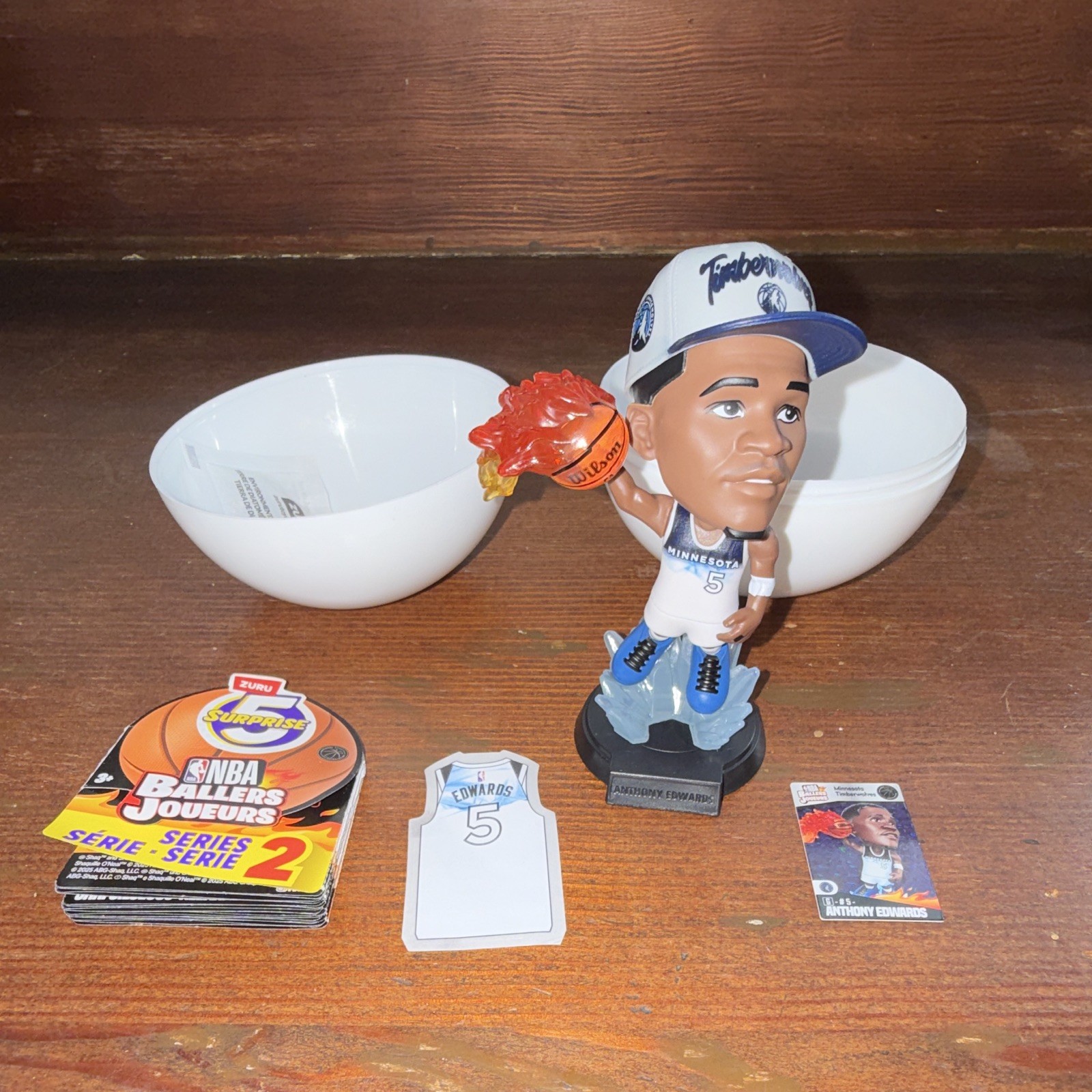 New! Zuru NBA Ballers/Series 2 “ANT-MAN” ANTHONY EDWARDS BLOWOUT Super rare