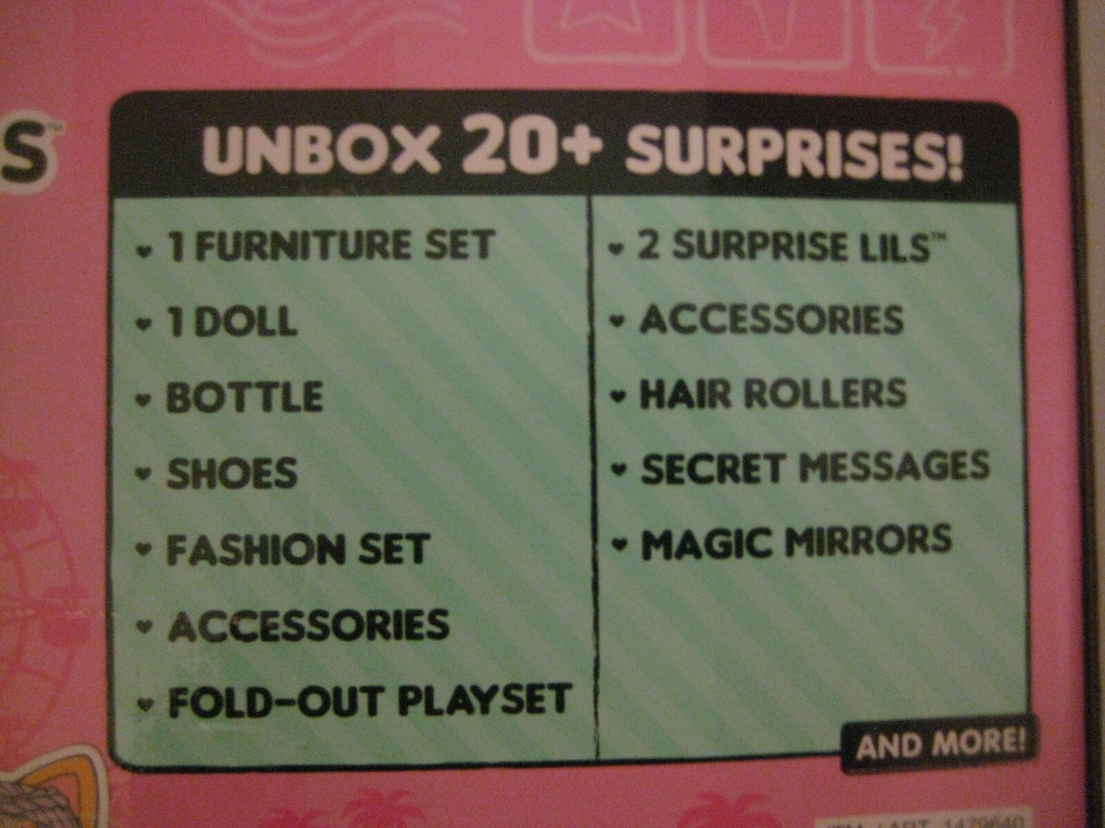 Deluxe L.o.l. 20+ Surprise 1 Furniture Set & 2 Lils Gift Set Free Shipping