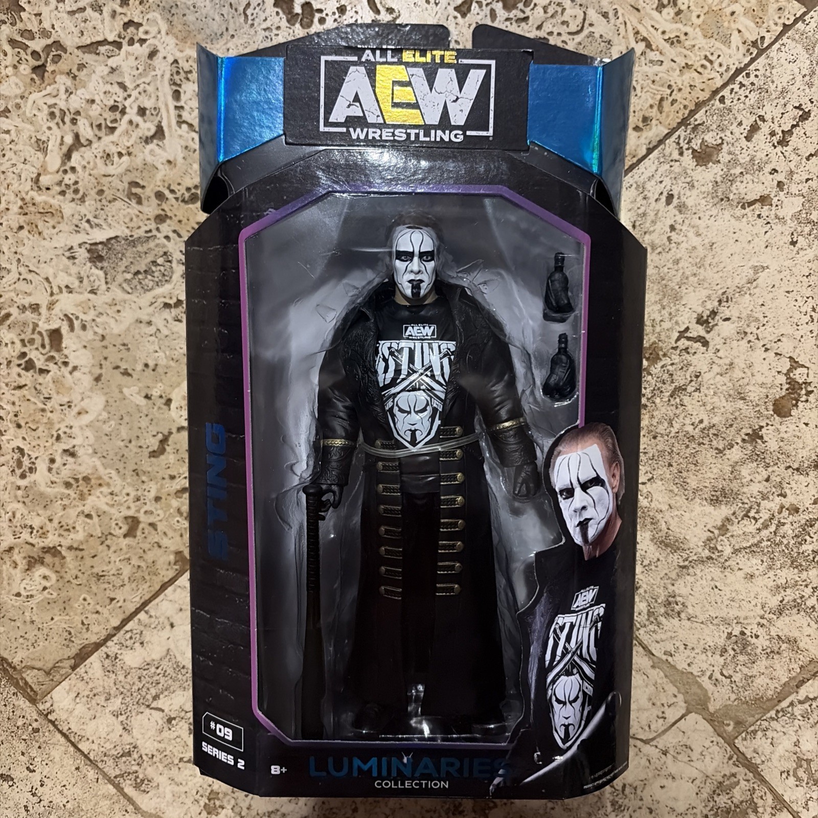 Jazwares Sting Unmatched Series 2 #09 Luminaries Collection New Aew