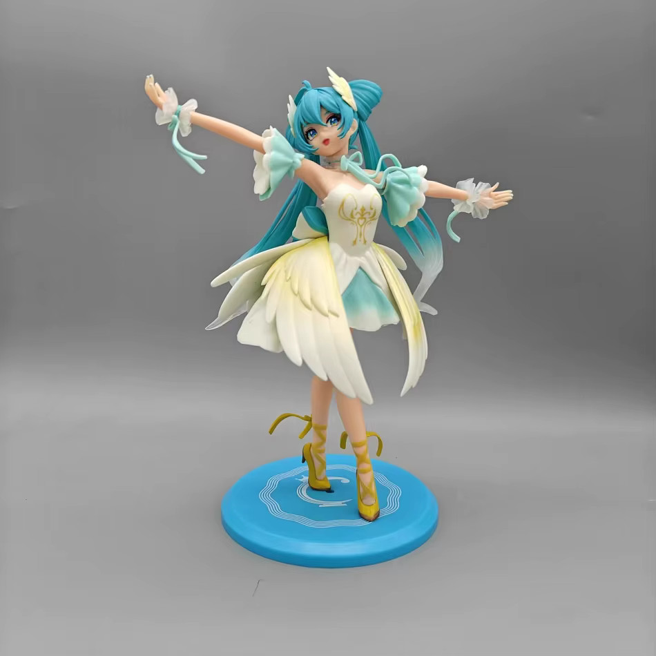 Anime figure Dance Swan Hatsune Miku Kawaii Action Figure Gift Model Doll
