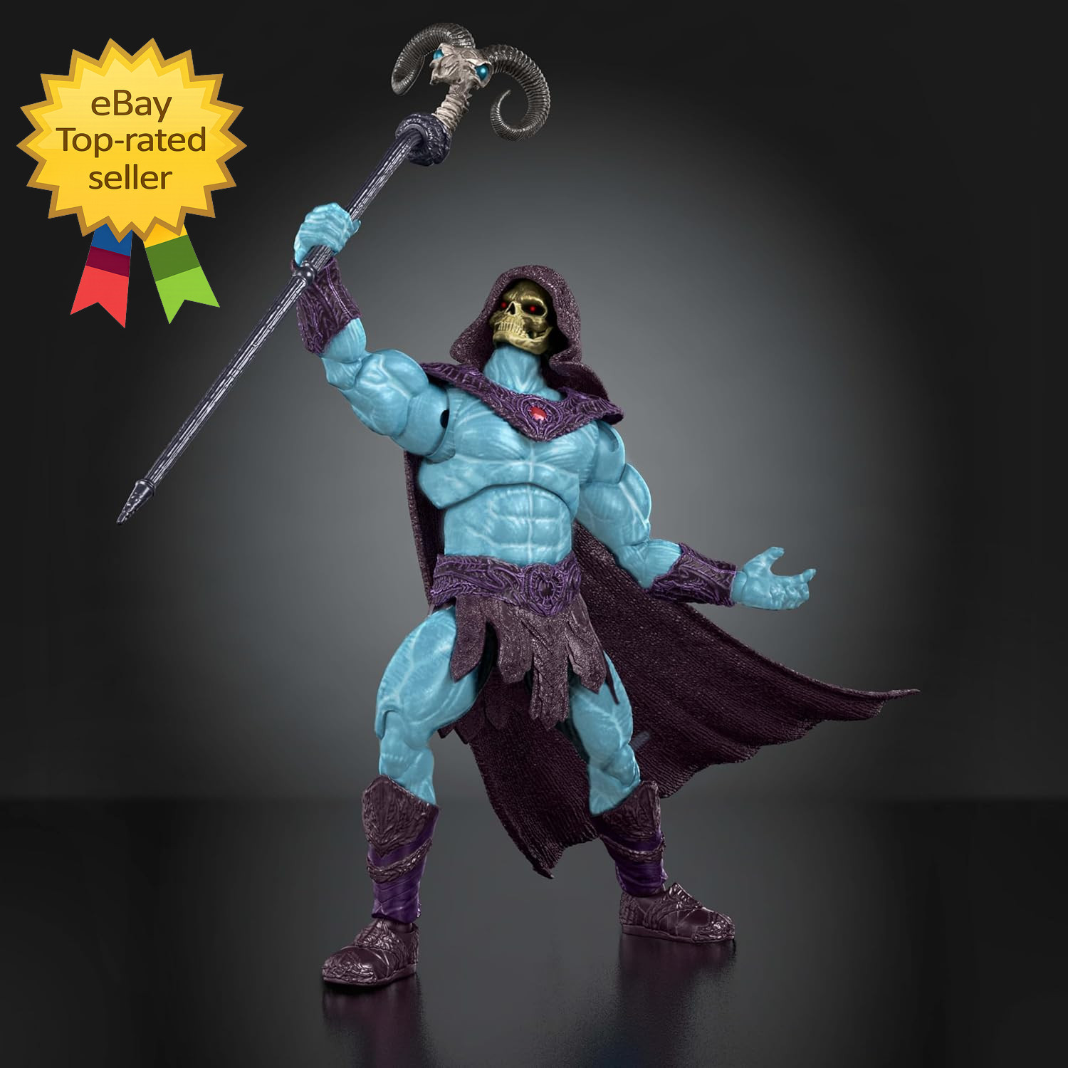 Action Figure Chronicles Skeletor, 6.5 Inch Scale 2026 Movie Accurate Villain, D